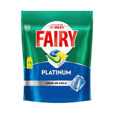 Fairy Platinum Dishwashing Tablets 70 pack
