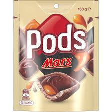 Pods Snickers Chocolate Snack & Share Party Bag 160g