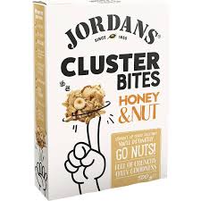 Approaching or Just Over Best Before Date – Jordans Cluster Bites Honey Nut 500g