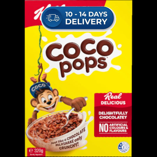 Kellogg's Coco Pops 320g -(Extended Dispatch)