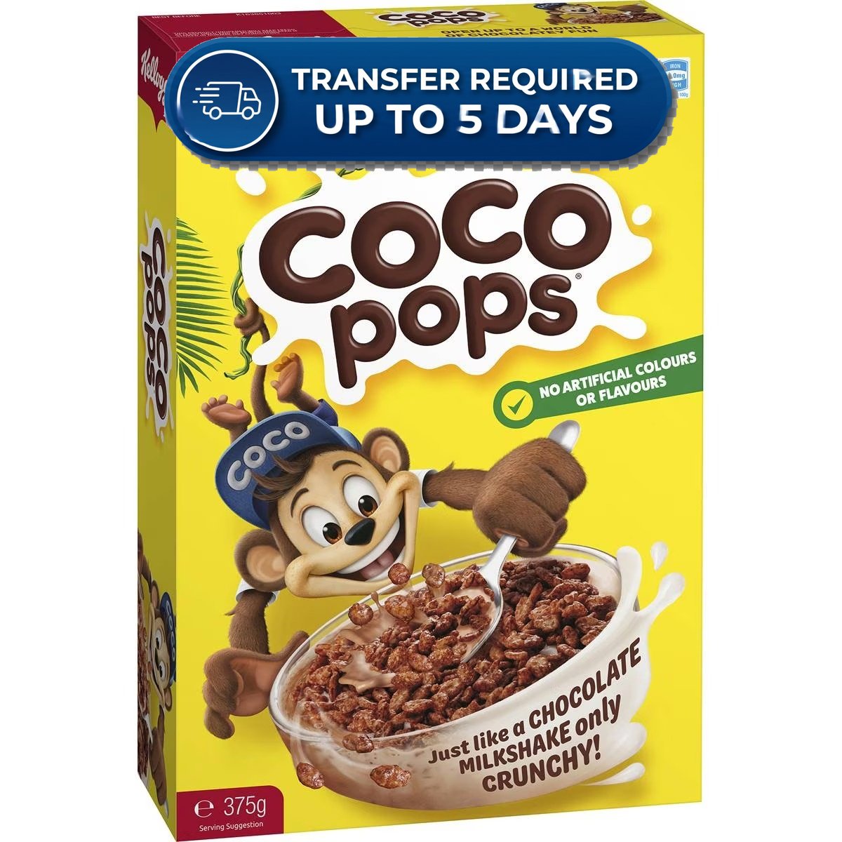 Kellogg's Coco Pops 375g -(Extended Dispatch)