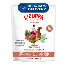 La Zuppa Soup Pouch Tuscan Chicken Vegetable & Rice |400g -(Extended Dispatch)