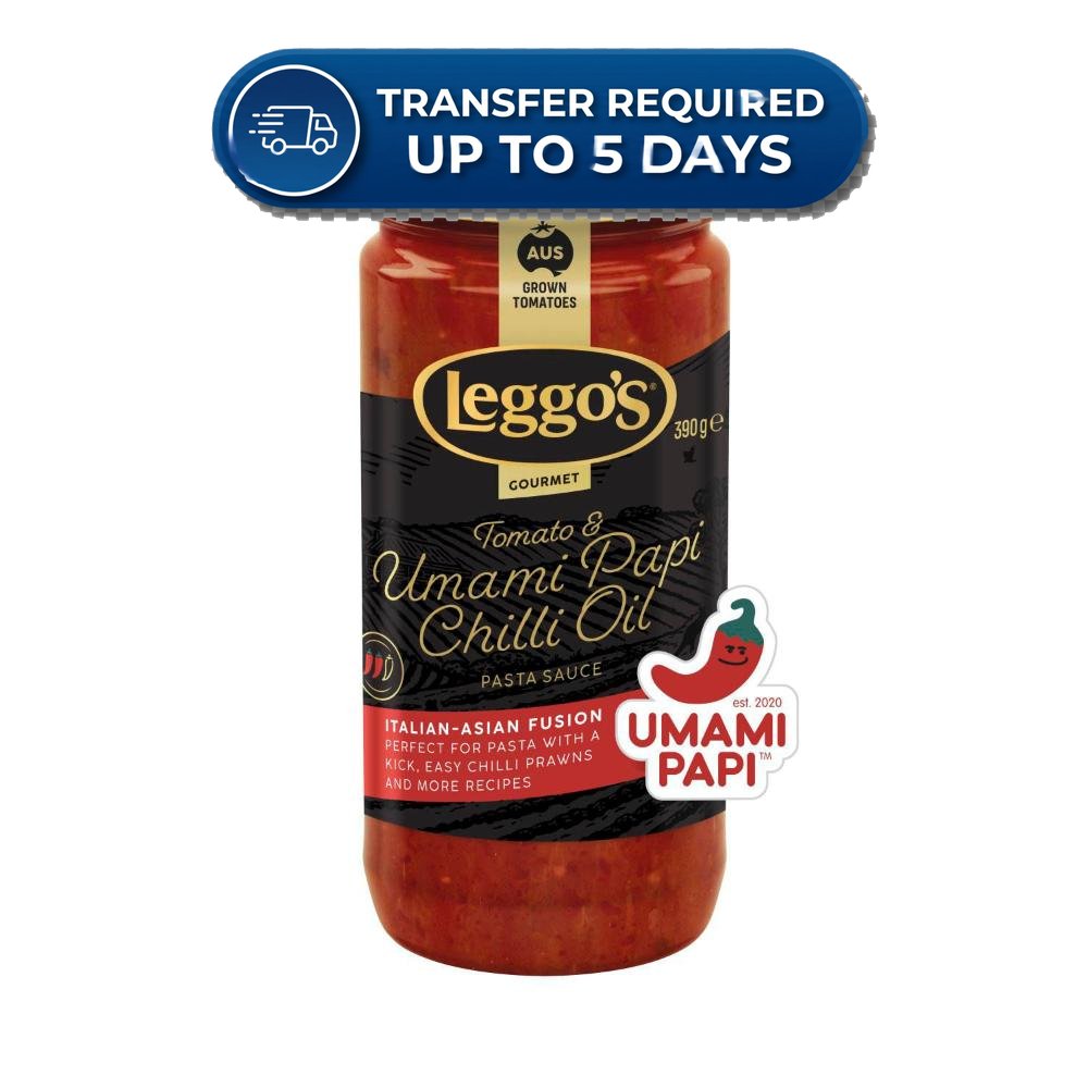 Leggo's Gourmet Pasta Sauce Tomato & Chilli Oil 390g -(Extended Dispatch)