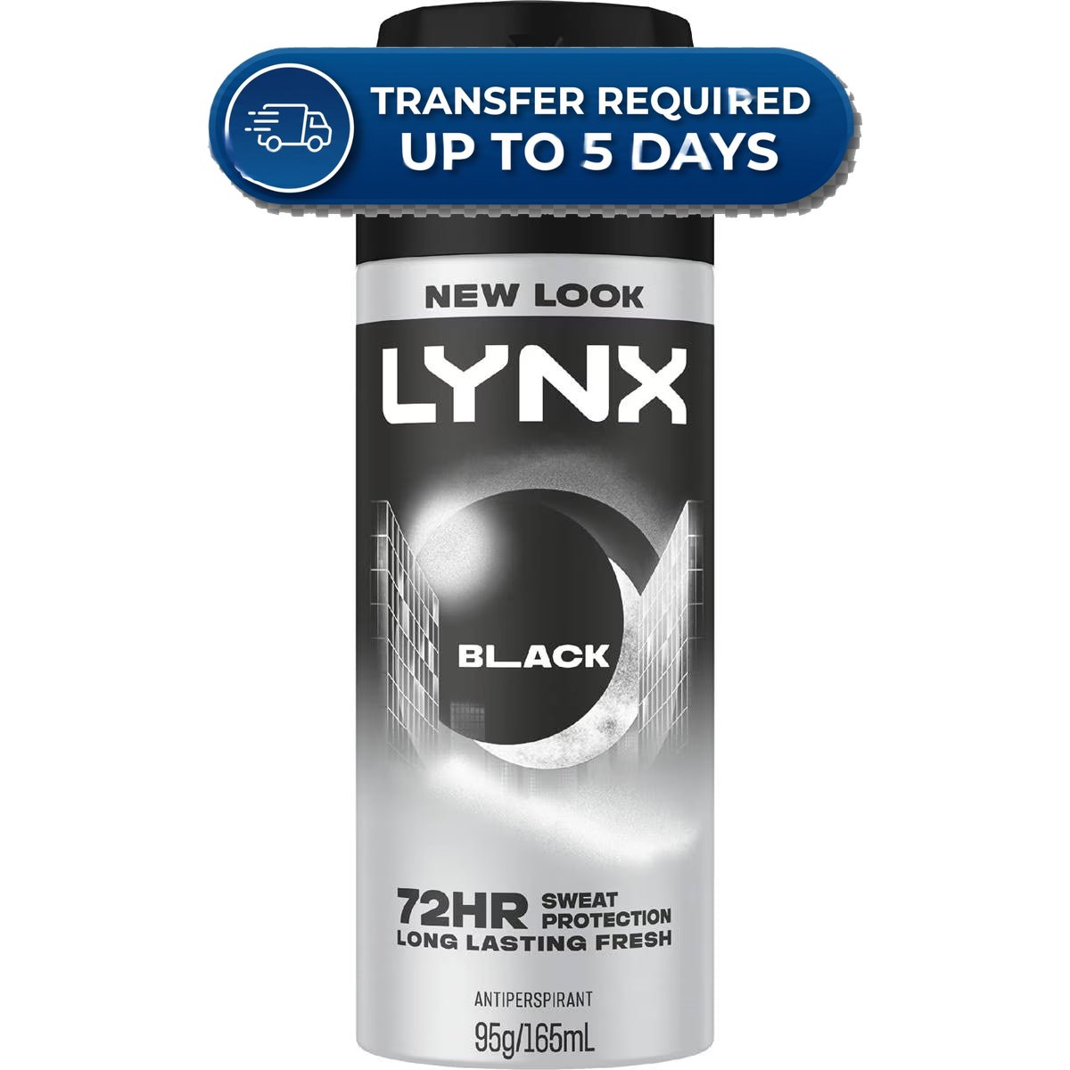 LYNX Antiperspirant Aerosol Black -(Extended Dispatch)