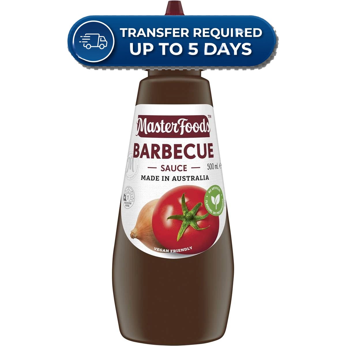 Masterfoods Squeezy Sauce Barbecue  500mL -(Extended Dispatch)