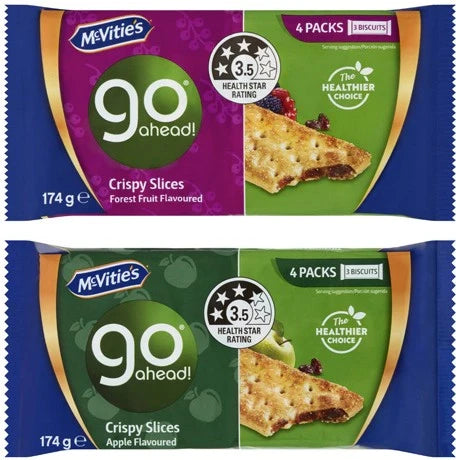 McVitie's Go Ahead Crispy Slices Apple 174g