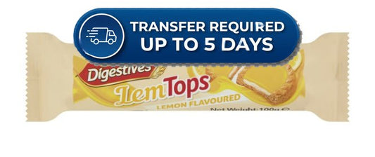 McVitie's Digestives Tops LemTops 100g*** -(Extended Dispatch)