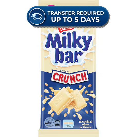Milkybar Crunch Chocolate Block 170g -(Extended Dispatch)