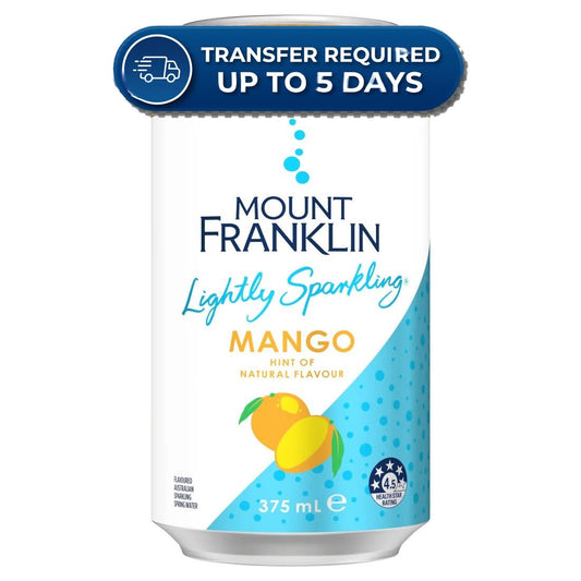 Mount Franklin Mango 375ml -(Extended Dispatch)