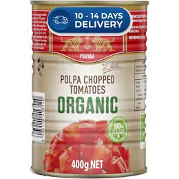 Mutti Polpa Finely Chopped Tomatoes with Garlic 400g -(Extended Dispatch)