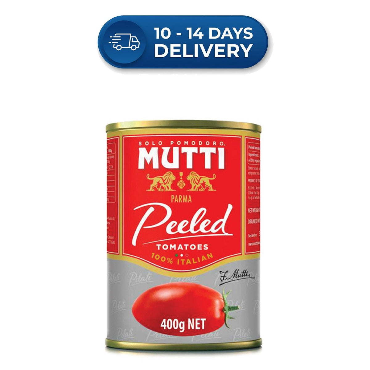 Mutti Whole Peeled Tomatoes 400g -(Extended Dispatch)