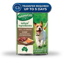 Nature's Gift Adult Wet Dog Food Loaf With Kangaroo & Vegetable 700g -(Extended Dispatch)
