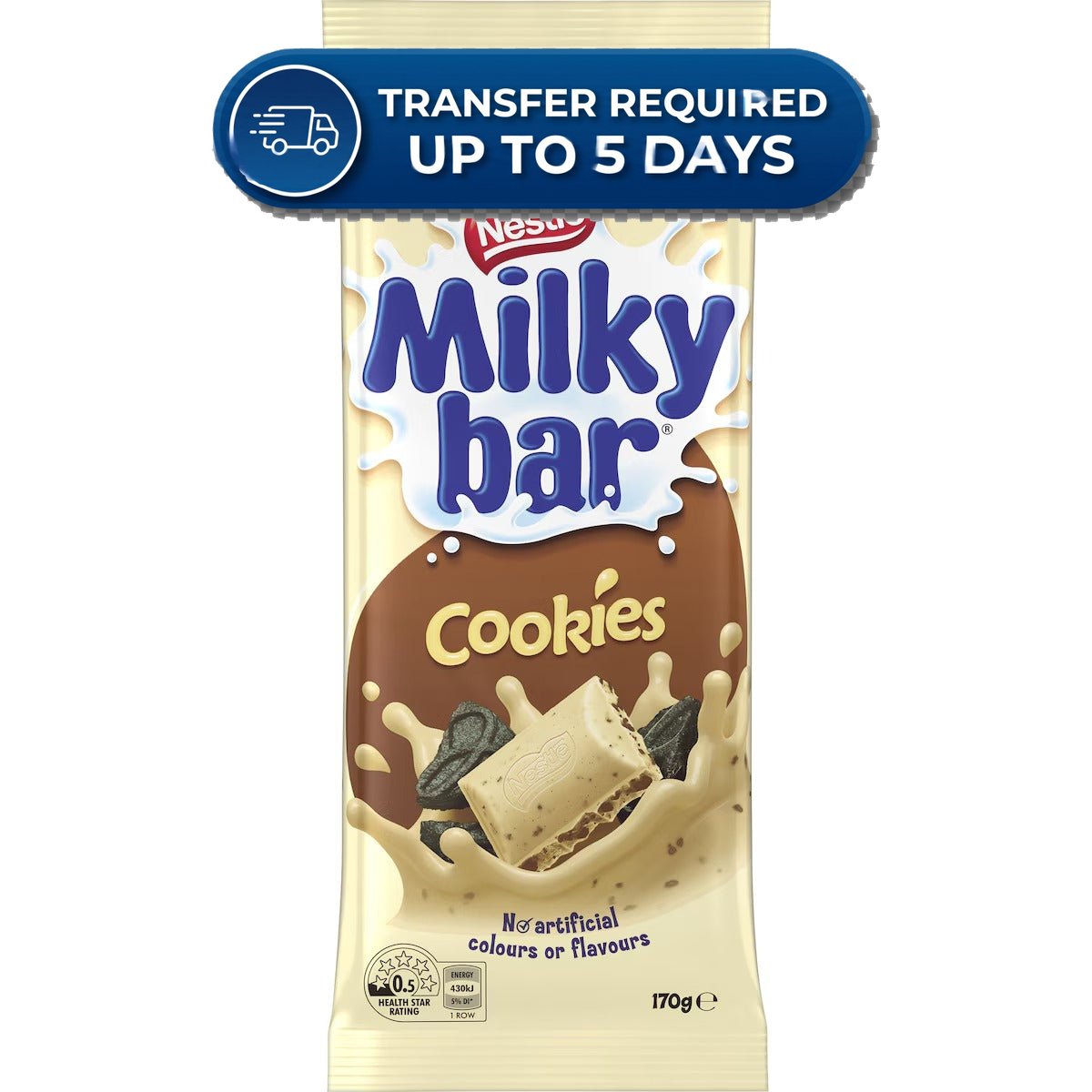 Nestle Block Milkybar Cookies 170g -(Extended Dispatch)