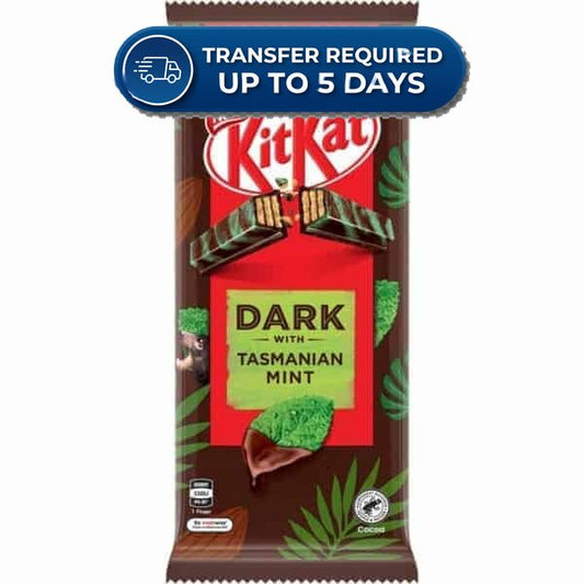 Nestle Block KitKat Dark Tasmanian Mint 160g -(Extended Dispatch)