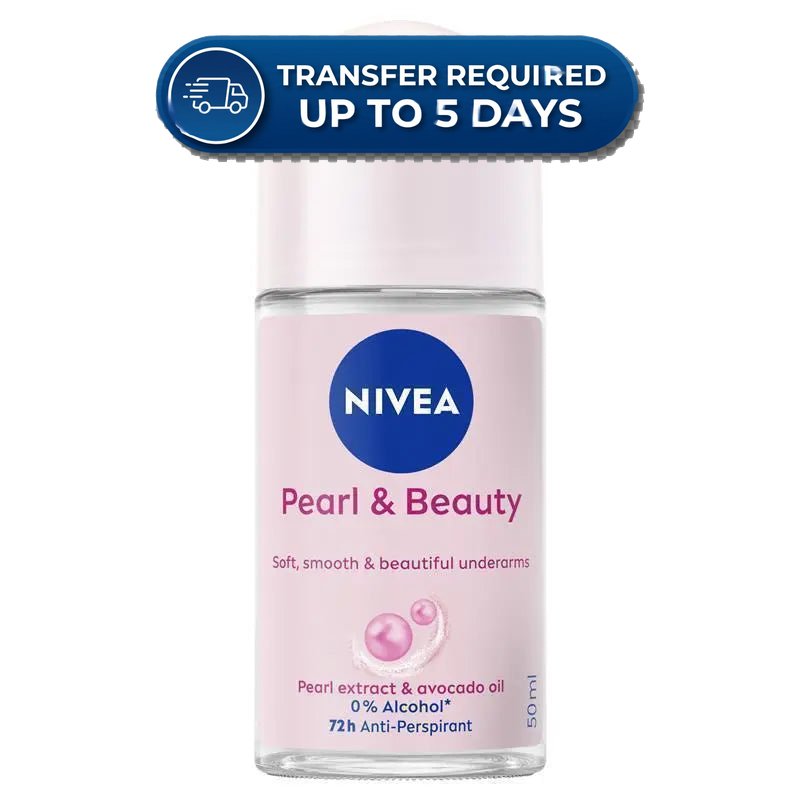 Nivea Deo Roll On Female Pearl And Beauty 50mL -(Extended Dispatch)