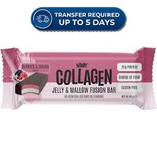 No Way! Collagen Jelly & Mallow Fusion Bar Berries & Cream Flavour 60g -(Extended Dispatch)