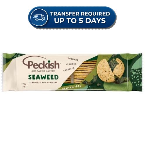 Peckish Crackers Seaweed 90g** -(Extended Dispatch)