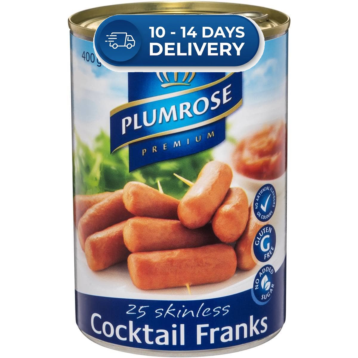 Plumrose Cocktail Franks 400g -(Extended Dispatch)