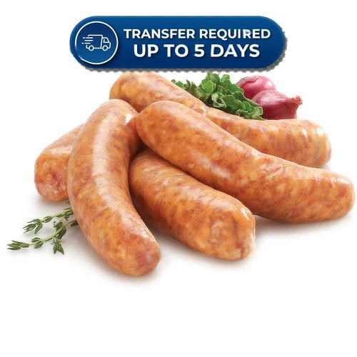 Frozen Sausages Pork Smoked (5 links) 500g -(Extended Dispatch)