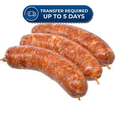 Frozen Sausages Pork Spicy Herb (4 links) 400g -(Extended Dispatch)