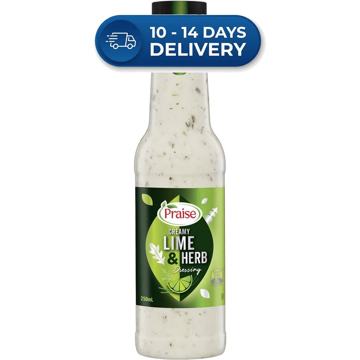 Praise Dressing Creamy Lime & Herb 250ml -(Extended Dispatch)
