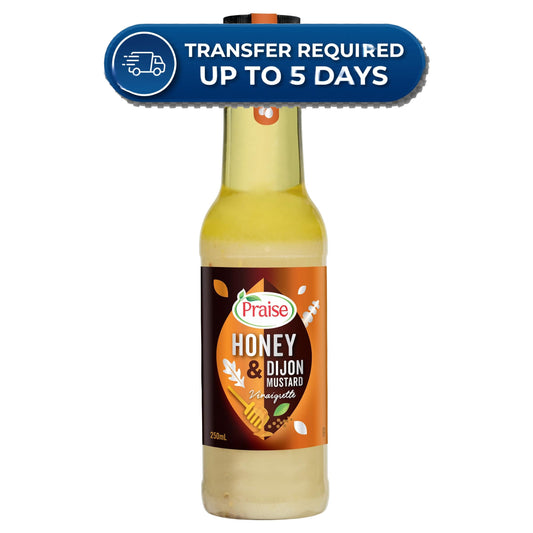 Praise Dressing Honey & Dijon Mustard Vinaigrette 250ml -(Extended Dispatch)