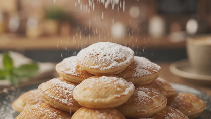 Austreats Special - Austreats poffertjes with maple flavoured syrup