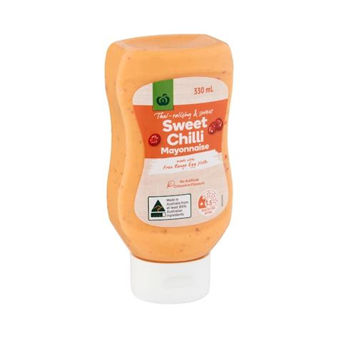 Woolworths Sweet Chilli Mayonnaise 330mL