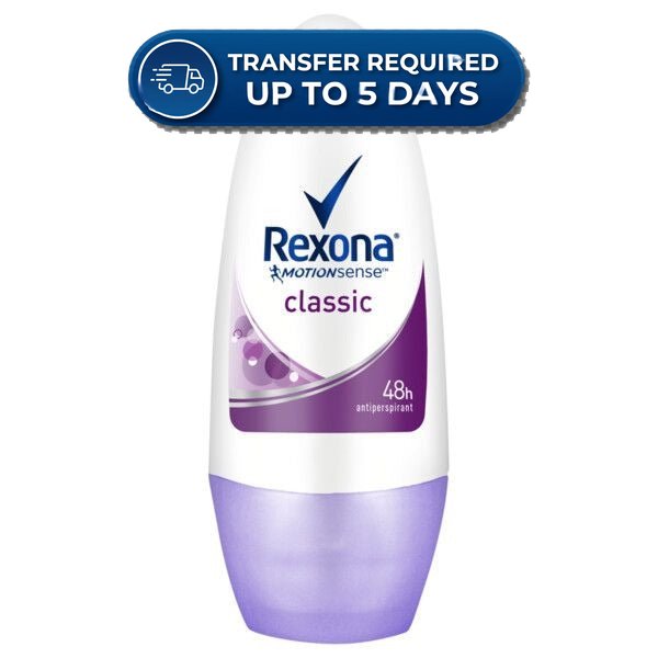 Rexona Women Roll-On Classic 50ml -(Extended Dispatch)