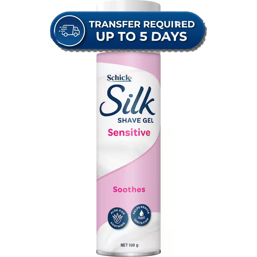 Schick Silk Womens Foaming Shave Gel Sensitive -(Extended Dispatch)