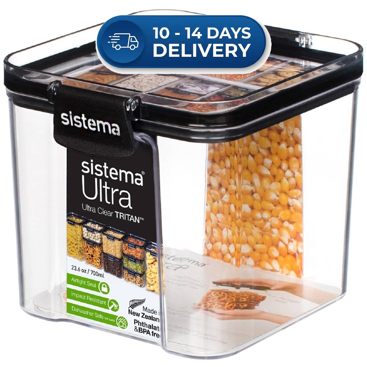 Sistema Ultra Clear Tritan 700ml -(Extended Dispatch)