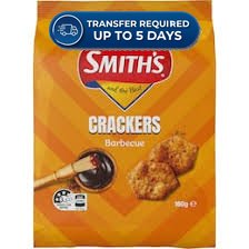 Smith's Crackers Barbecue 160g -(Extended Dispatch)