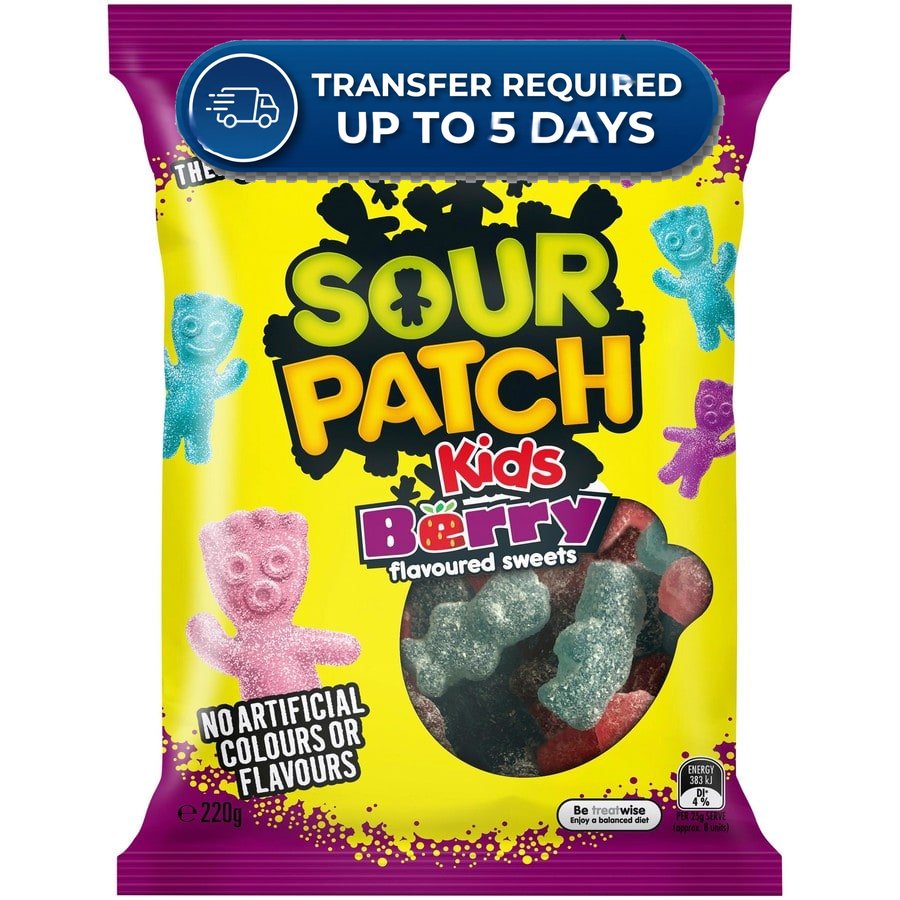 Sour Patch Kids Berry 190g -(Extended Dispatch)