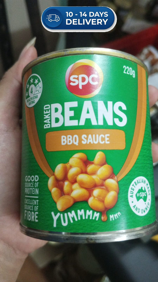 Spc Baked Beans BBQ 220g -(Extended Dispatch)