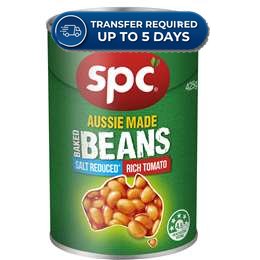 Spc Baked Beans Rich Tomato Salt Reduced 425g -(Extended Dispatch)