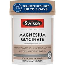Swisse Ultiboost Magnesium Glycinate 60 pack -(Extended Dispatch)