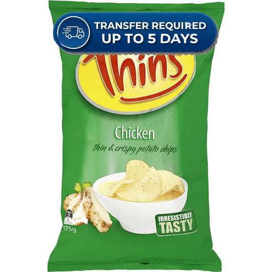 Thins Chips Chicken 175g -(Extended Dispatch)