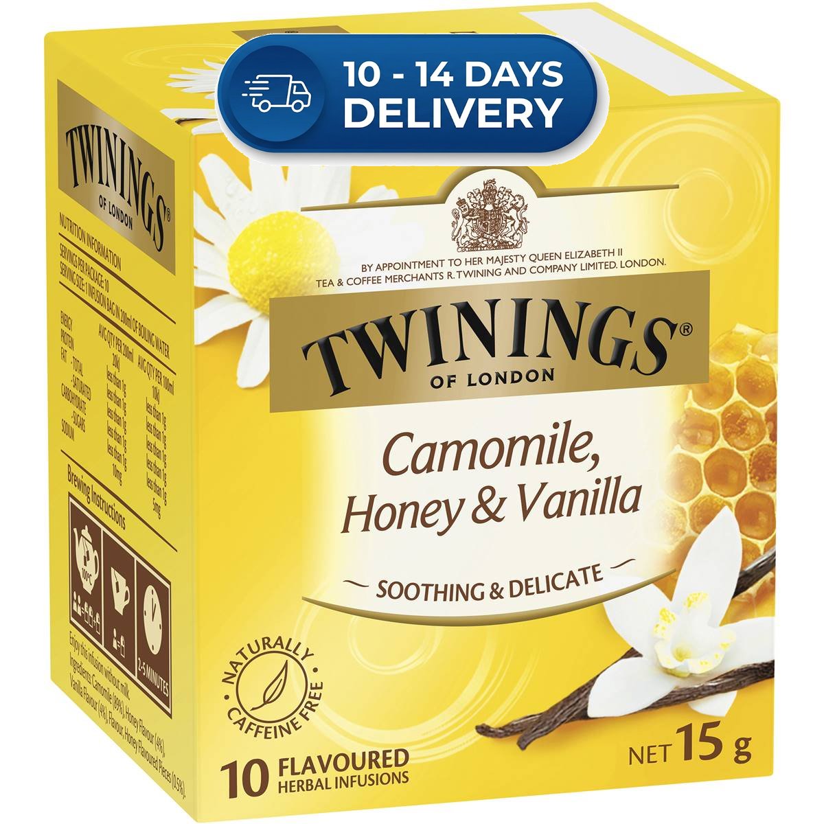 Twinings Camomile, Honey & Vanilla (10pk) 15g -(Extended Dispatch)