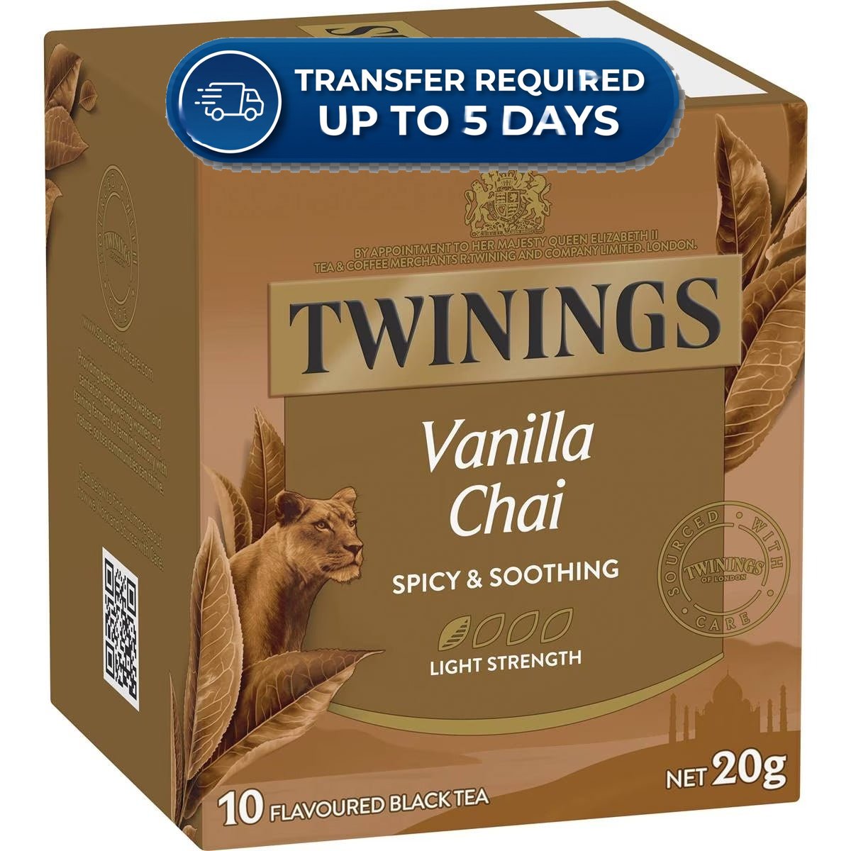 Twinings Chai Vanilla (10pk) 20g -(Extended Dispatch)