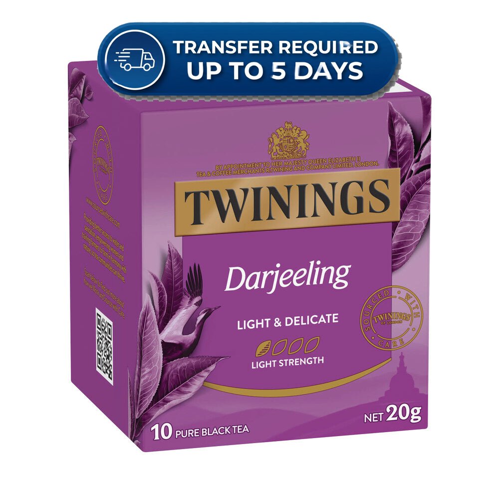 Twinings Darjeeling Tea Bags (10pk)20g -(Extended Dispatch)