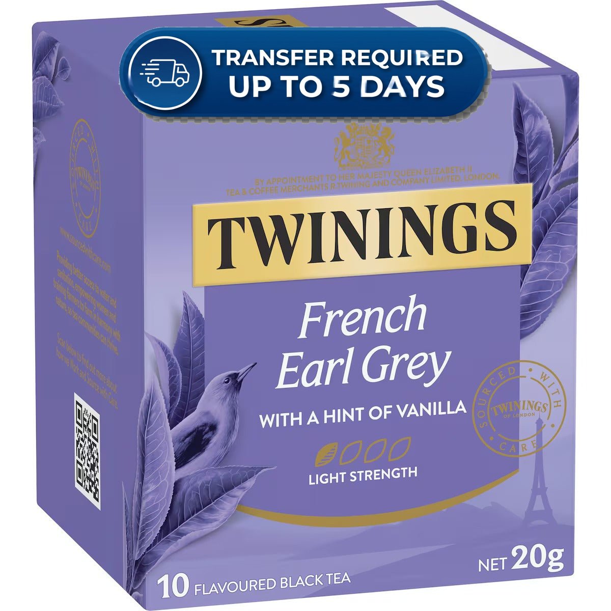 Twinings French Earl Grey (10pk) 17g -(Extended Dispatch)