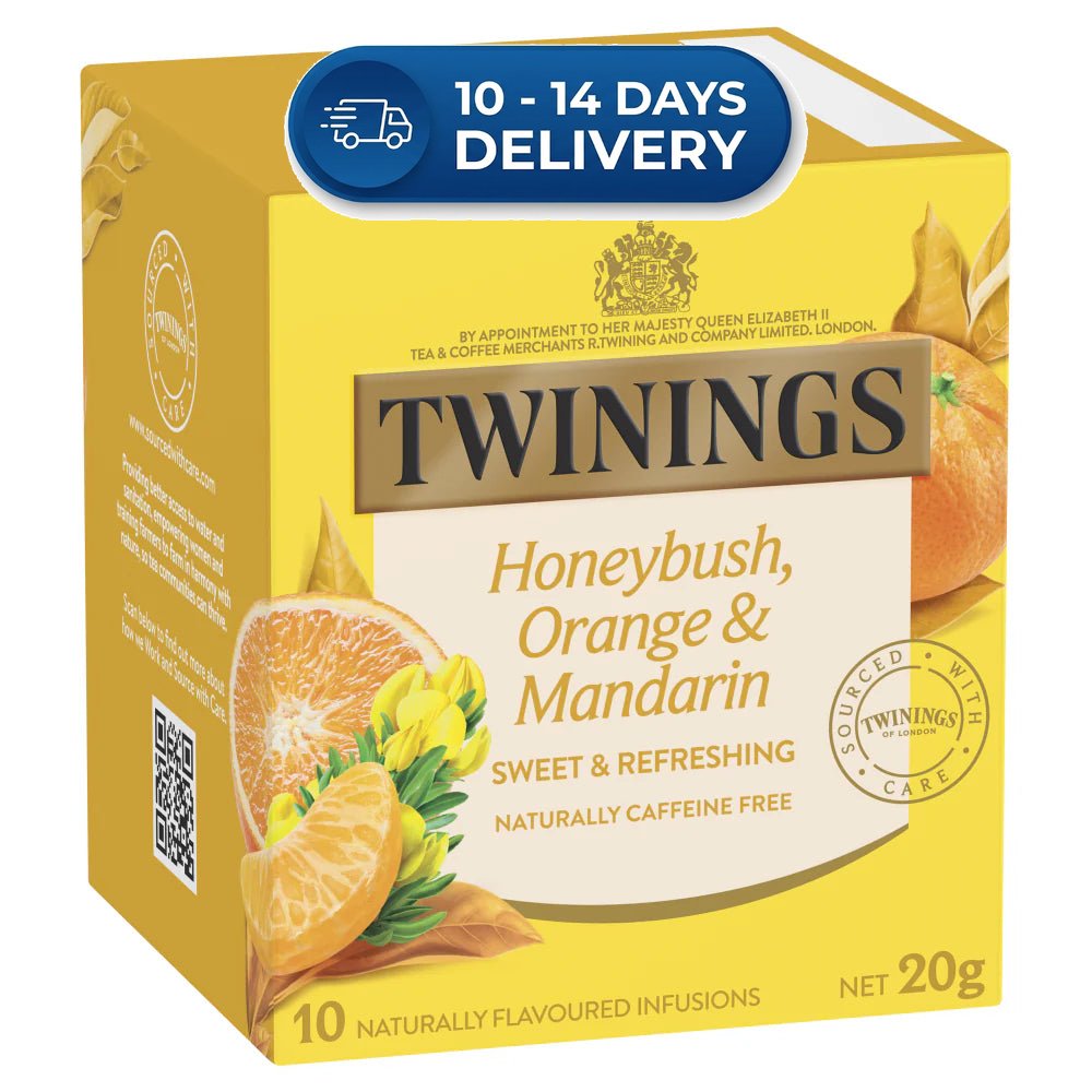 Twinings Honeybush, Orange & Mandarin 10 pack -(Extended Dispatch)