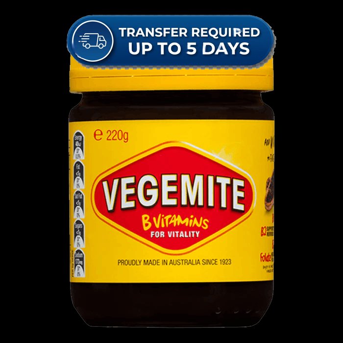Vegemite 220g -(Extended Dispatch)