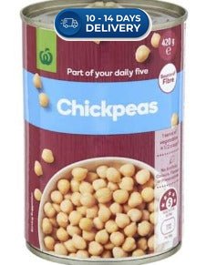 Woolworths Beans Chickpeas 420g -(Extended Dispatch)