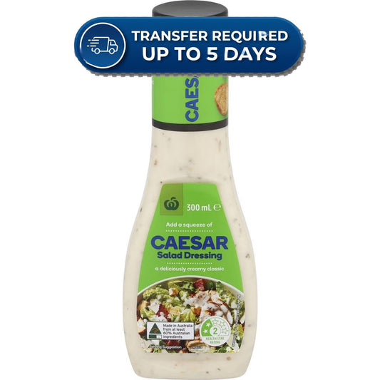 Woolworths Dressing Caesar Salad 300ml** -(Extended Dispatch)