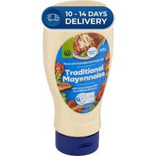 Woolworths Traditional Mayonnaise 470g -(Extended Dispatch)