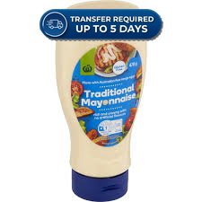 Woolworths Traditional Mayonnaise 470g -(Extended Dispatch)