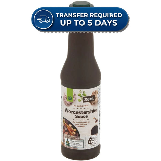Woolworths Worcestershire Sauce 250ml -(Extended Dispatch)