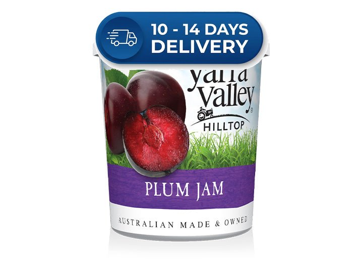 Yarra Valley Hilltop Plum Jam 475g -(Extended Dispatch)