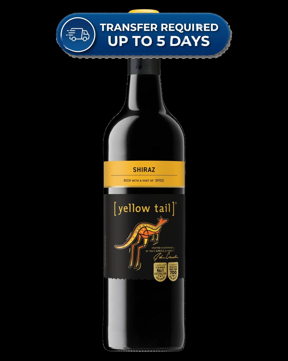 Yellow Tail Shiraz -(Extended Dispatch)